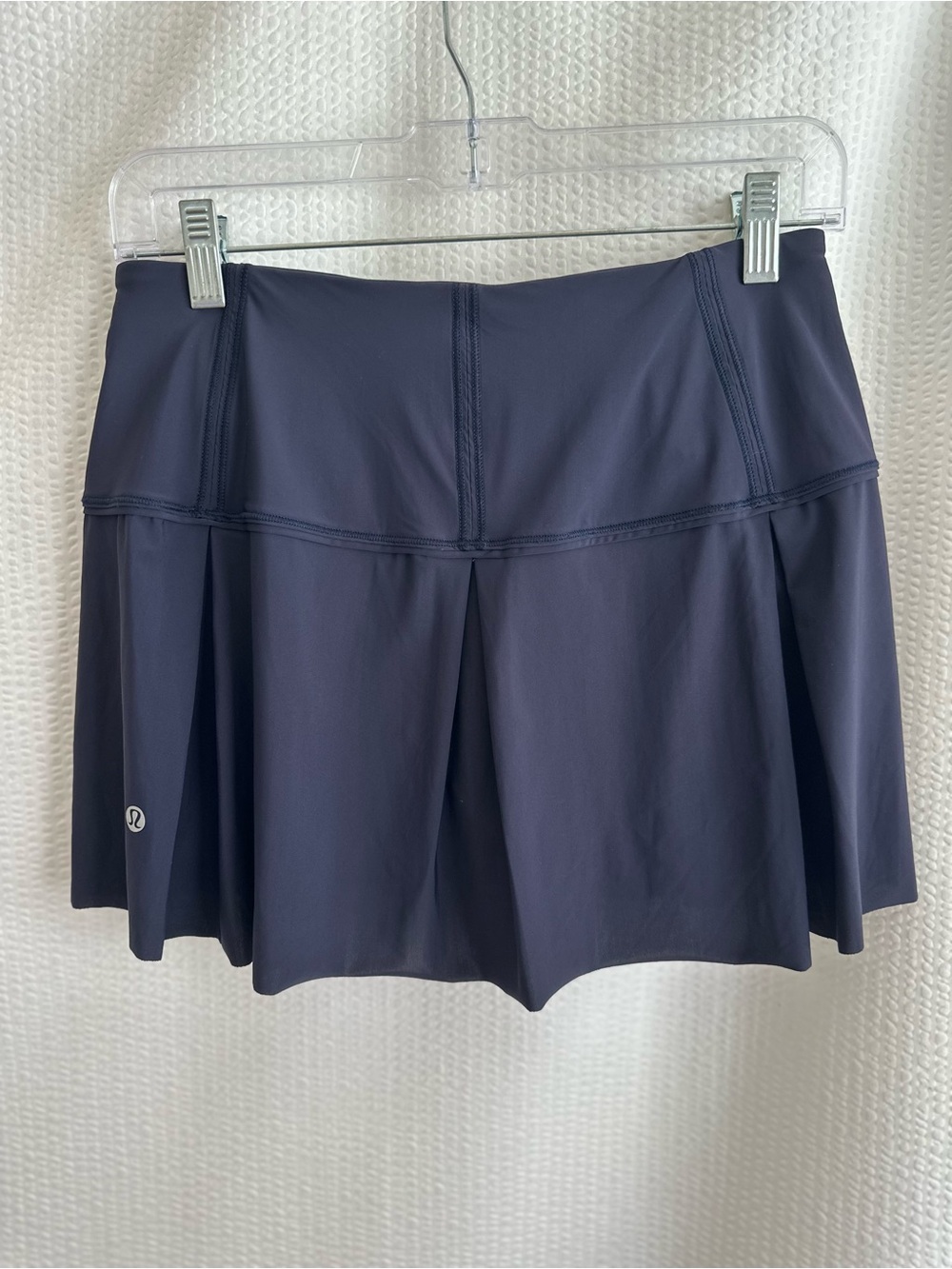 Lululemon Lost in Pace Navy Blue Pleated Tennis Golf Running Skirt Skort Retired